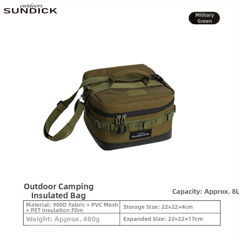 Kalnų klientams lauko pikniko krepšys su izoliacija šaldytuvo izoliacinė dėžė nešiojamas nešiojamas Oksfordo audinio krepšys, atsparus dilimui