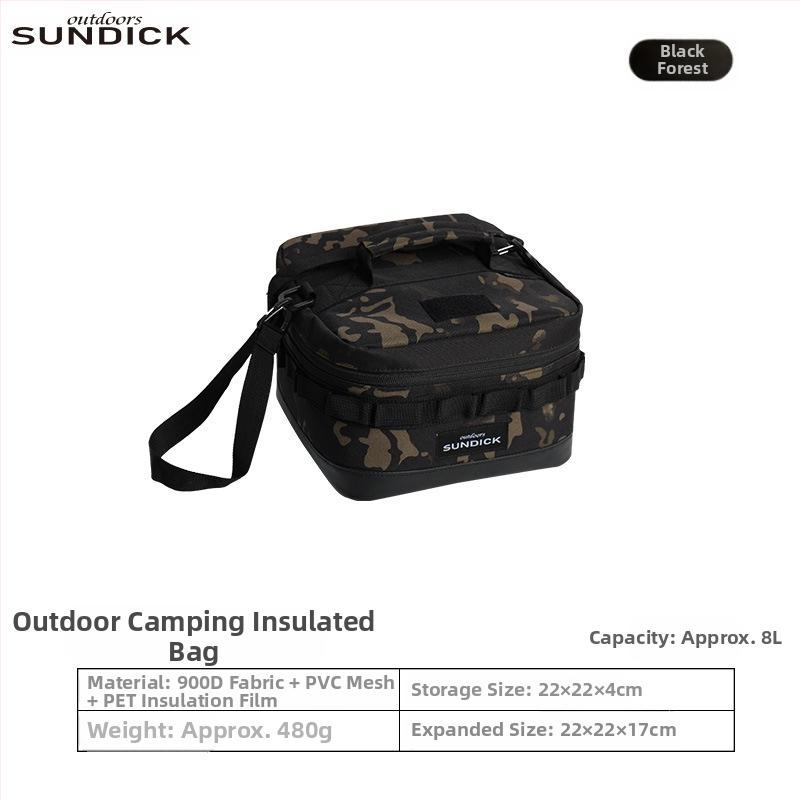 Kalnų klientams lauko pikniko krepšys su izoliacija šaldytuvo izoliacinė dėžė nešiojamas nešiojamas Oksfordo audinio krepšys, atsparus dilimui