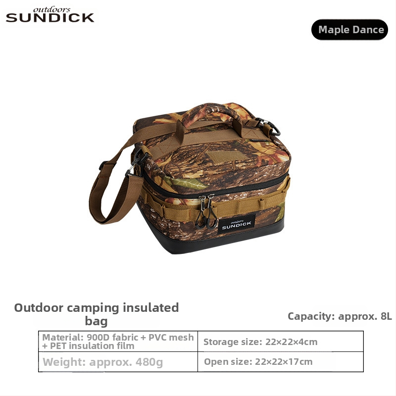 Kalnų klientams lauko pikniko krepšys su izoliacija šaldytuvo izoliacinė dėžė nešiojamas nešiojamas Oksfordo audinio krepšys, atsparus dilimui