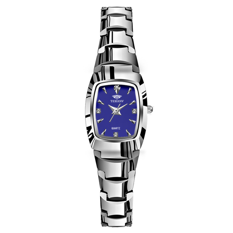 Ruudukujuline naiste käekell Väike mood Korea jumalanna käekell Veekindel tudengikella naiste käekell Trendikas uus