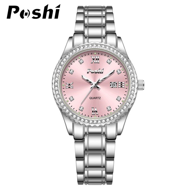 POSHI naiste käekell niši kerge luksuslik naiste käekell terasvööga piiriülese väliskaubanduse käekell naistele täiustatud meel