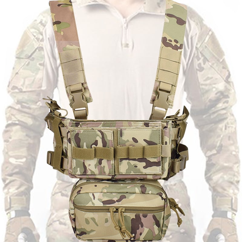 Pārrobežu militāro fanu āra MK3 krūšu karājošā taktiskā veste 1000D neilona viegla taktiskā veste vēderjostas veste