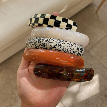 Japanska i korejska jesensko-zimska francuska elegantna ovalna zakrivljena retro acetatna proljetna kopča visokokvalitetna ukosnica za kosu s repom, nova