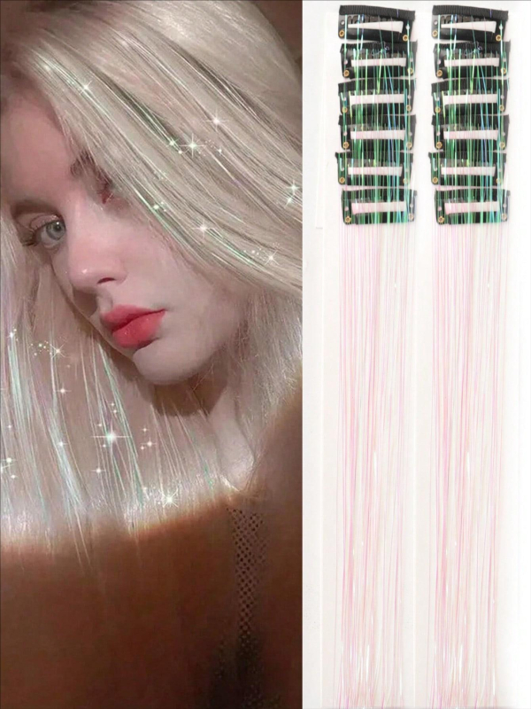 Väliskaubanduse piiriülesed õmblusteta juuksepikendused 12-osaline laserkuldse lindiga sirge juukseparukas juuksevärviga kunstlik juukseparukas