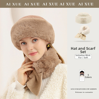 Väliskaubanduse soe müts sügiseks ja talveks, naiste villast kootud müts, sall, kõik-ühes, mitmekülgne uus talveülikonna müts