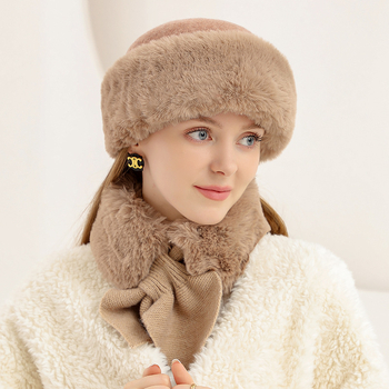 Väliskaubanduse soe müts sügiseks ja talveks, naiste villast kootud müts, sall, kõik-ühes, mitmekülgne uus talveülikonna müts