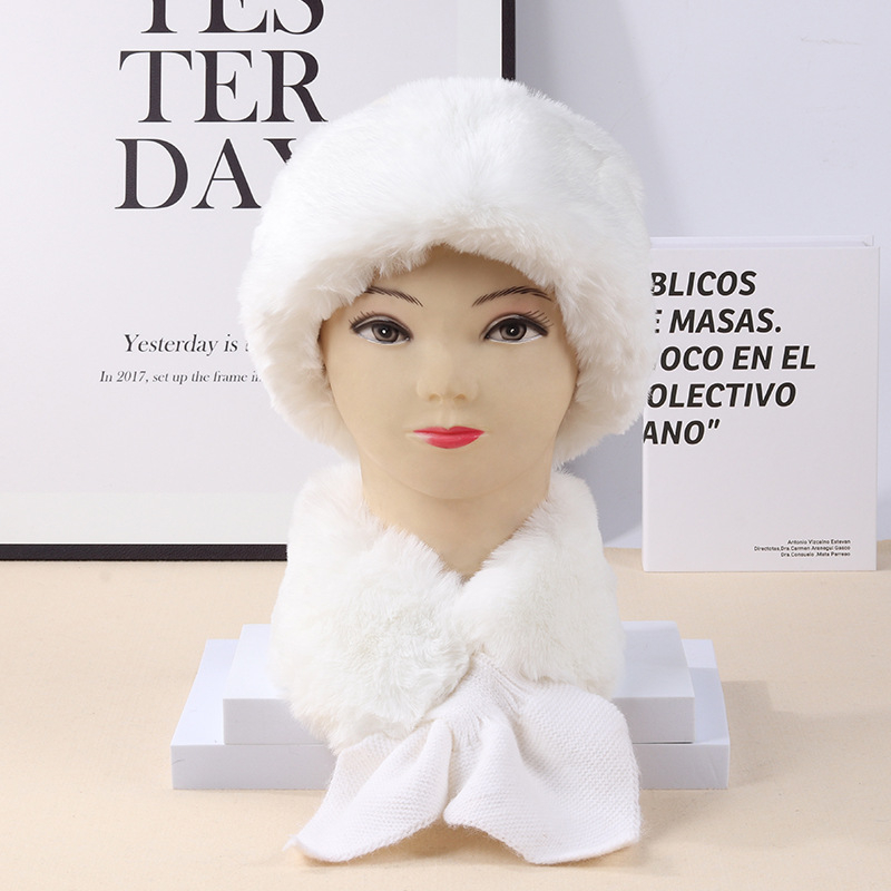 Väliskaubanduse soe müts sügiseks ja talveks, naiste villast kootud müts, sall, kõik-ühes, mitmekülgne uus talveülikonna müts