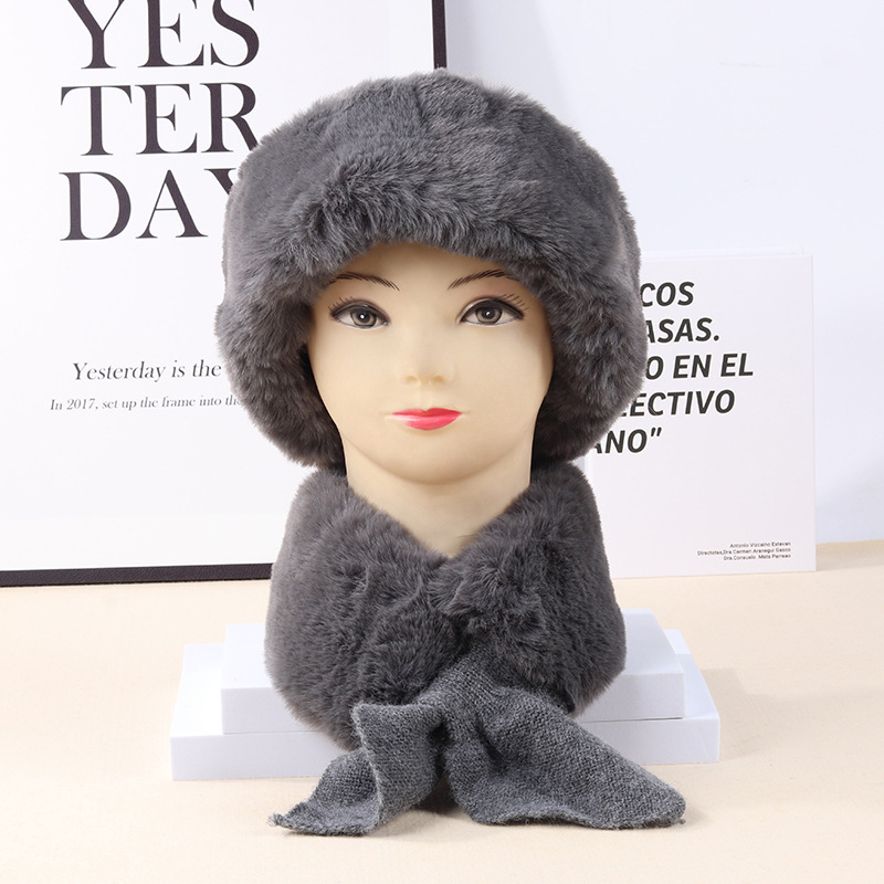 Väliskaubanduse soe müts sügiseks ja talveks, naiste villast kootud müts, sall, kõik-ühes, mitmekülgne uus talveülikonna müts