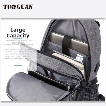 Piiriülene seljakott meestele, vabaaja seljakott, multifunktsionaalne koolikott, lõuendist üliõpilaskott, hulgimüügi kohandamine