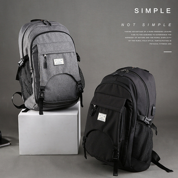 Piiriülene seljakott meestele, vabaaja seljakott, multifunktsionaalne koolikott, lõuendist üliõpilaskott, hulgimüügi kohandamine