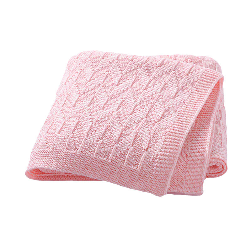 Kuum müük beebile sügise alguses uue beebi kootud ühevärviline tekk laste lihtne tekk konditsioneeriga tekk beebile