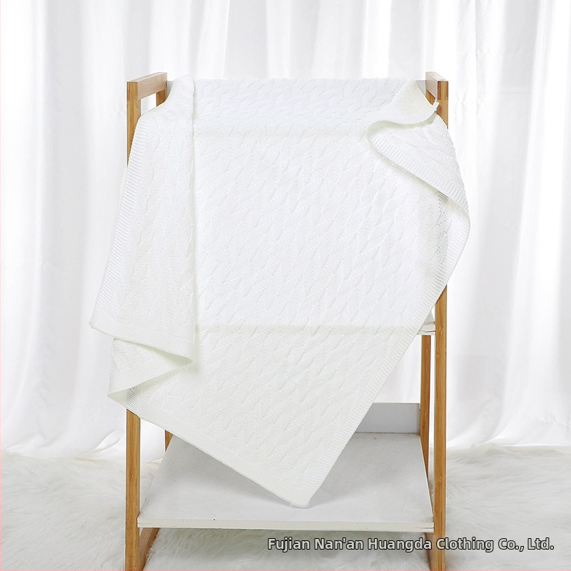 Kuum müük beebile sügise alguses uue beebi kootud ühevärviline tekk laste lihtne tekk konditsioneeriga tekk beebile