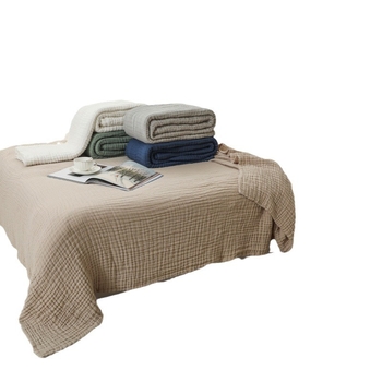 2024 m. tarpvalstybinė užsienio prekyba „Amazon“ populiarus marlės užvalkalas lovos užtiesalas keturių sezonų universalus patogus kvėpuojantis rankšluostis