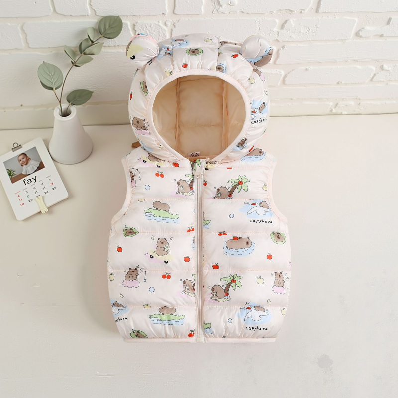 Imiku udusulgedest puuvillane vest 2023 kerge poiste ja tüdrukute laste vest soe beebi laste riided sügis ja talv