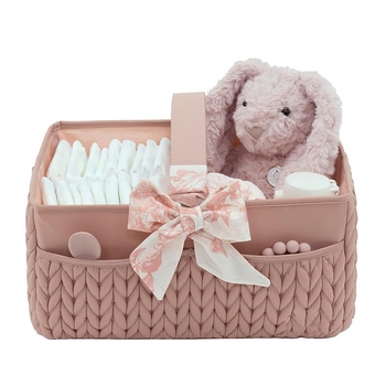 Geantă de depozitare nouă pentru bebeluși, organizator de scutece pentru nou-născuți, coș de călătorie, depozitare, geantă tote, cutie de depozitare