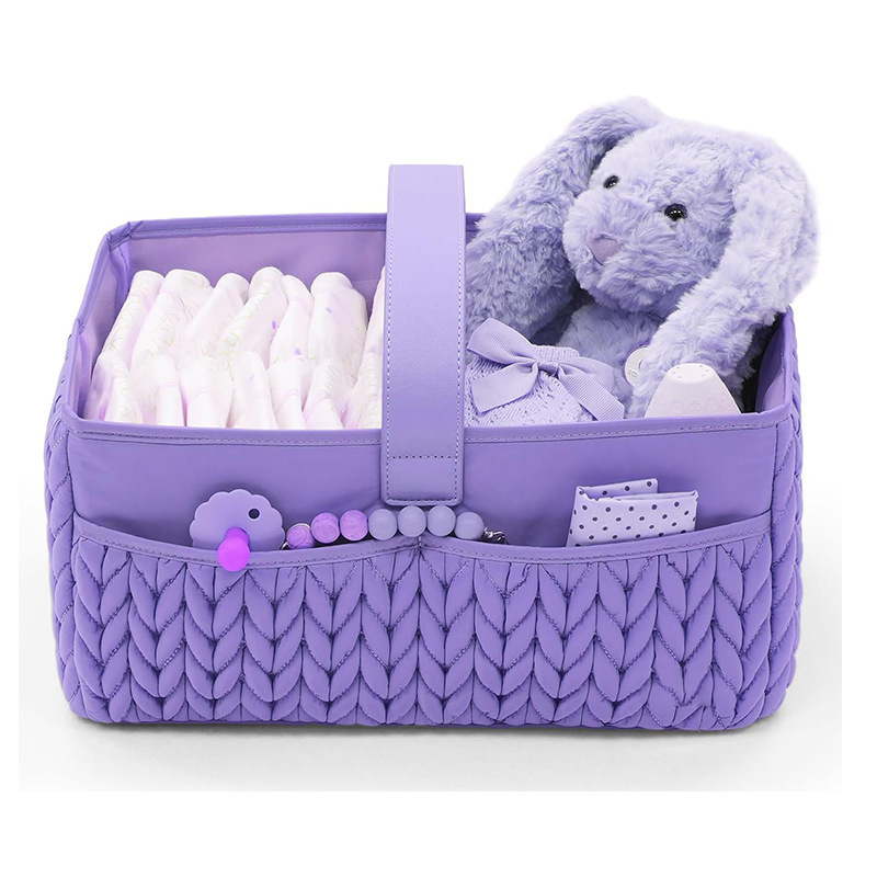 Geantă de depozitare nouă pentru bebeluși, organizator de scutece pentru nou-născuți, coș de călătorie, depozitare, geantă tote, cutie de depozitare