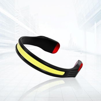 Naujas tarpvalstybinis COB žibintas LED mini žibintas C tipo įkrovimui lauko darbui, naktinei žvejybai, naktiniam bėgimui, pakabinamas kaklo žibintas