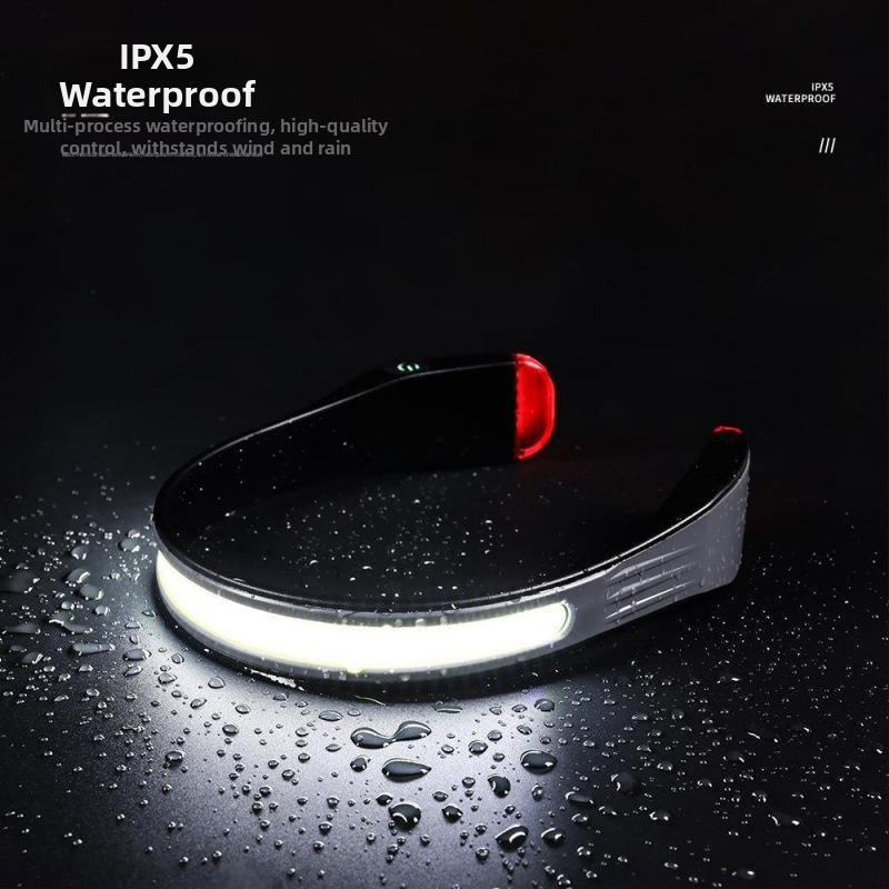 Нов трансграничен COB фар, LED мини фар, зареждане тип C, работа на открито, нощен риболов, бягане, висяща светлина за врата