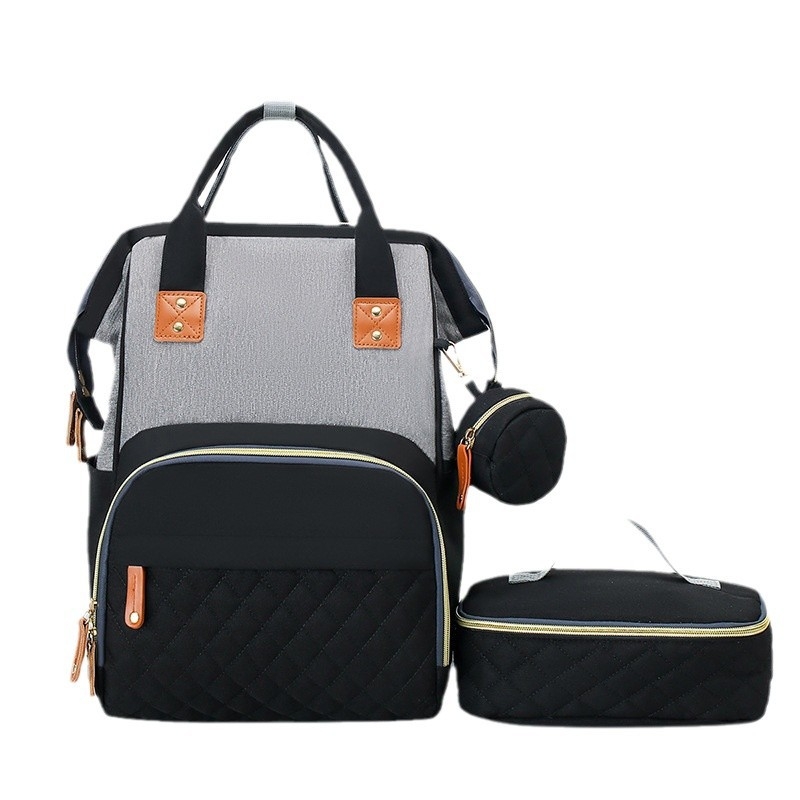 Uus kolmeosaline emmekott suure mahutavusega kott ema seljast piimakott naistele, multifunktsionaalne õlakott emale ja beebile