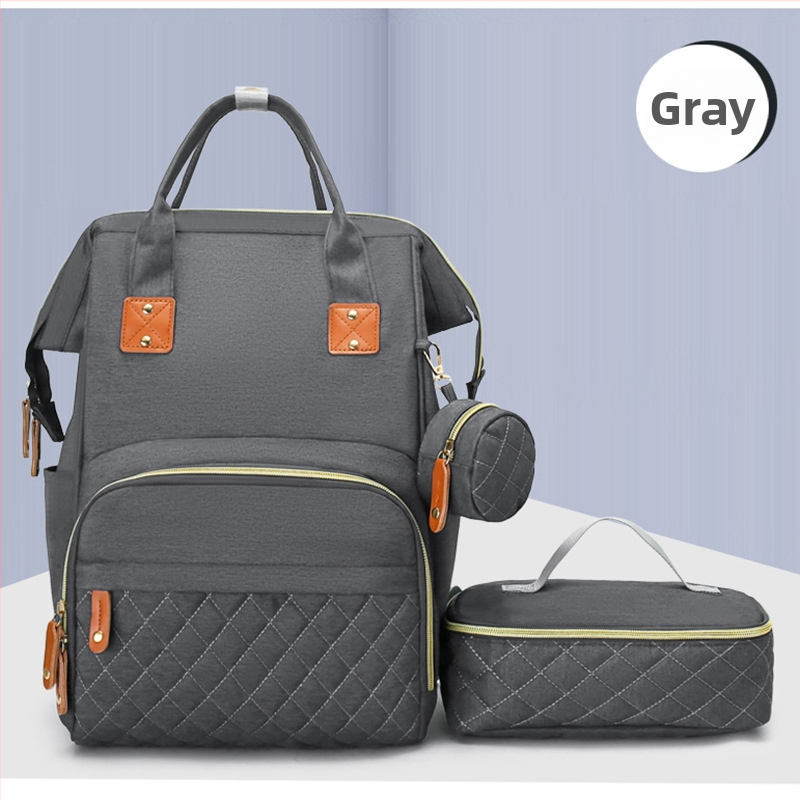 Uus kolmeosaline emmekott suure mahutavusega kott ema seljast piimakott naistele, multifunktsionaalne õlakott emale ja beebile