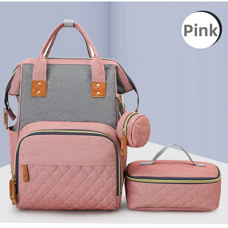 Uus kolmeosaline emmekott suure mahutavusega kott ema seljast piimakott naistele, multifunktsionaalne õlakott emale ja beebile