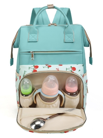 Nagy kapacitású hátizsák anyáknak kiránduláshoz, baba kellékek réteges tárolására, vízálló és kopásálló anyukatáska