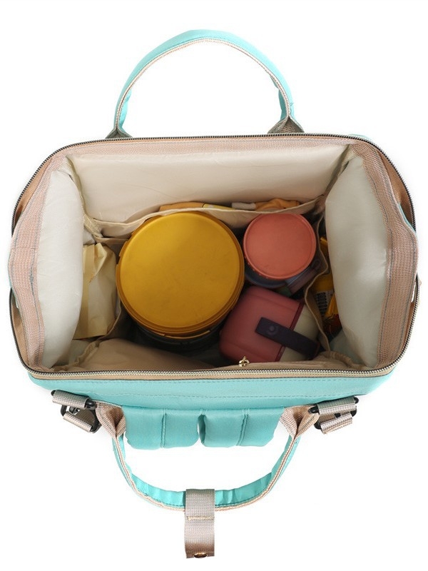 Suure mahutavusega seljakott emadele väljas käies, beebitarvete kihiline hoiustamine, veekindel ja kulumiskindel emmekott