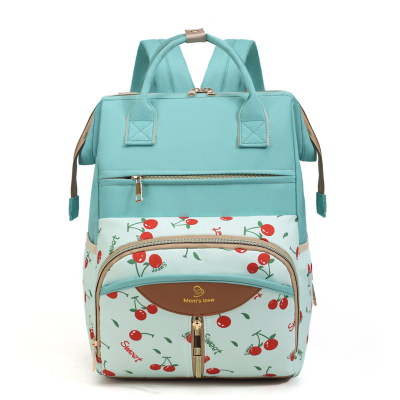 Nagy kapacitású hátizsák anyáknak kiránduláshoz, baba kellékek réteges tárolására, vízálló és kopásálló anyukatáska