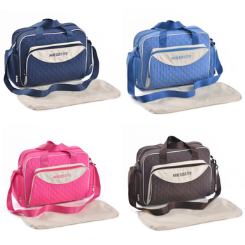 Határokon átnyúló 2024-es új anyatáska dombornyomott nagyméretű nagyméretű táska nagy kapacitású anyai és csecsemőtáska szoptatós anya utazótáska