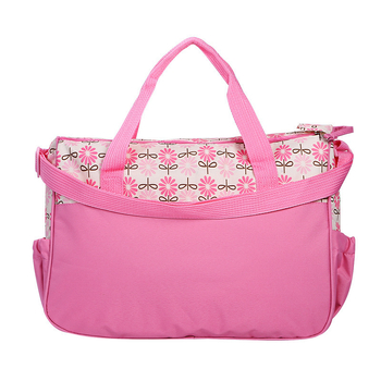 Комплект от пет многофункционални чанти за мама, 5 многофункционални чанти „Just-yet“, чанти за майка с голям капацитет, чанти за пътуване на бебето