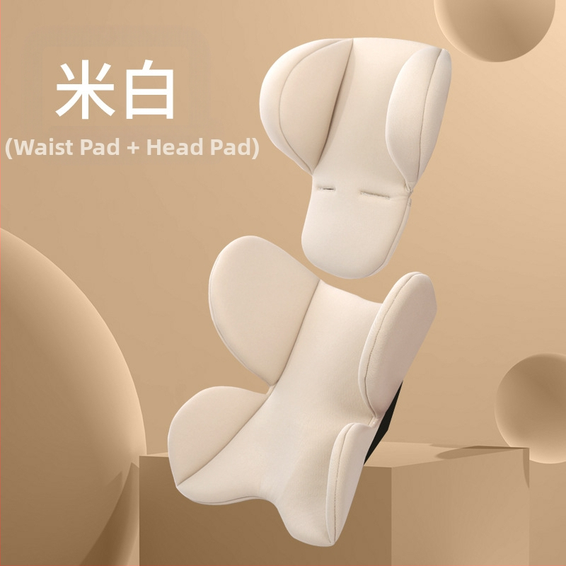 Laste turvaistmepadi mähkimismatt, korvkäru, nelja aastaaja universaalne vöötoe peatoe fikseeritud padi