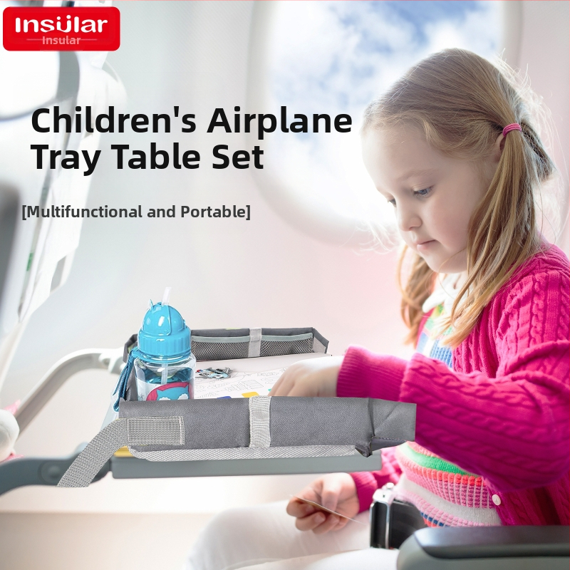 Πτυσσόμενο Παιδικό Αεροπλάνο Ταξιδιωτικό Τραπέζι Σετ Παιχνιδιών Τσάντα Αποθήκευσης Παιχνιδιών Τρένο Τραπεζαρία Δίσκος Τσάντα Αποθήκευσης Παιχνιδιών