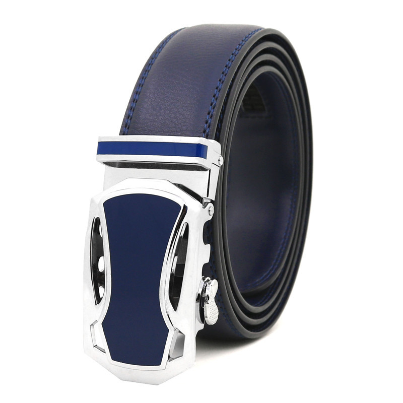 Tehase hulgimüügi mood sportauto meeste automaatne nahast vöö kahekihiline loomanahast vöö väliskaubanduse piiriülene juuste