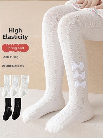 Laste sukkpüksid, valged tüdrukute retuusid, kevad- ja sügisretuusid, tüdrukute õõnsad sokid, beebiretuusid, suvised õhukesed