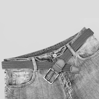 2025 Ανδρική Νεανική Υφασμάτινη Ζώνη από Καμβά, Ελαστική Ζώνη, Μοντέρνα Ανδρική Υφασμάτινη Ζώνη από Καμβά