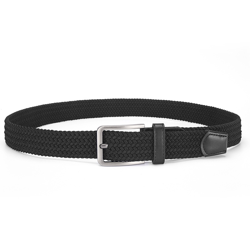 2025. aasta meeste noorte kootud lõuendivöö, elastne vöö, kootud vöö, moodne meeste kootud pükstevöö