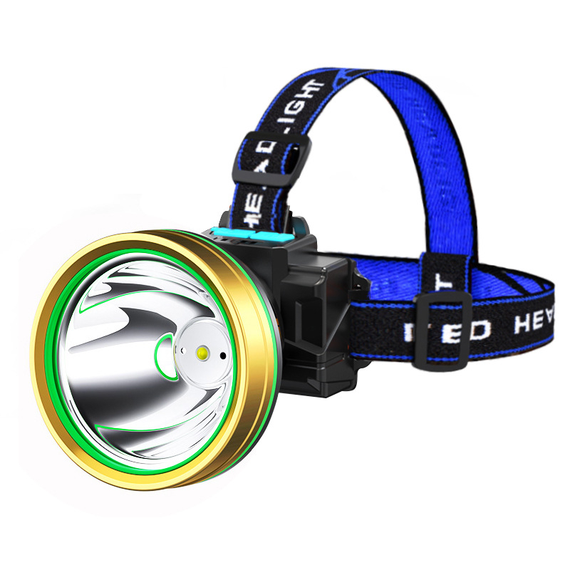 LED jutiklio priekinis žibintas, stiprus apšvietimas, lauko įkraunamas žvejybos žibintas, ant galvos tvirtinamas kalnakasių žibintas, nešiojamas ir įkraunamas