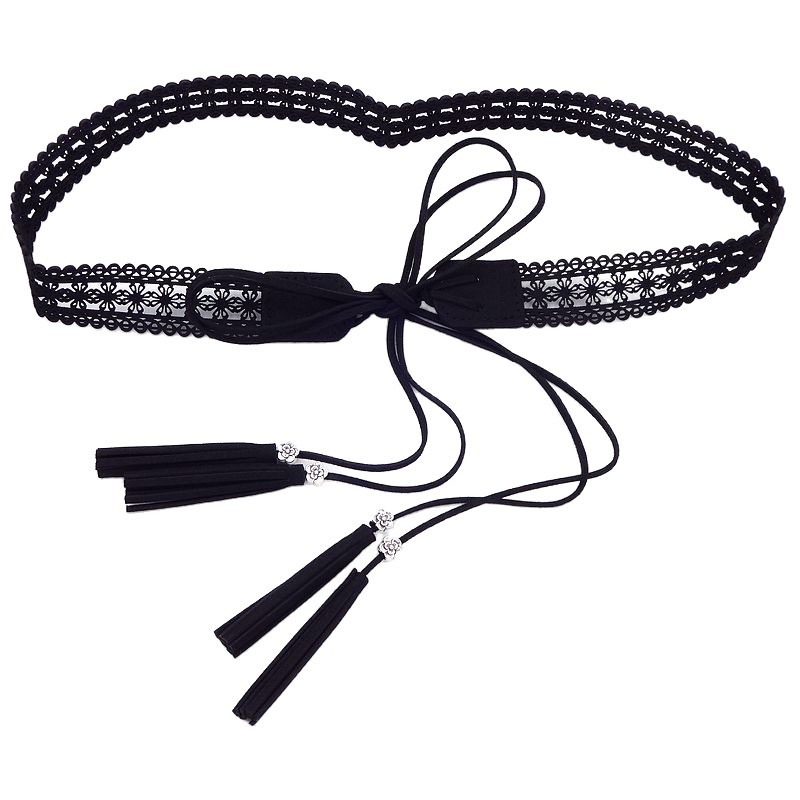 Rochie nouă pentru femei, din microfibră, cu nod decorativ și curea, cu fustă, stil etnic retro, cu fundă goală