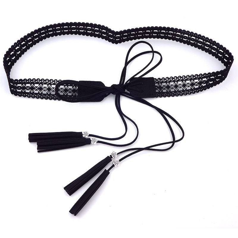 Rochie nouă pentru femei, din microfibră, cu nod decorativ și curea, cu fustă, stil etnic retro, cu fundă goală