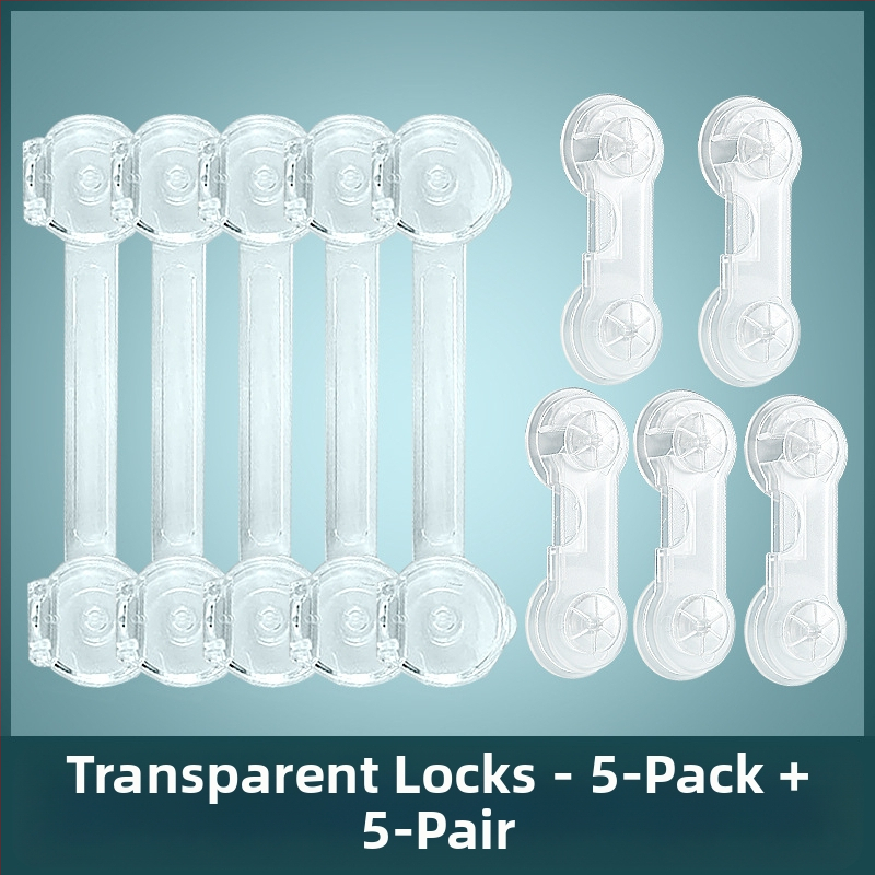 Daugiafunkcinė vaikų saugos spyna, atrakinanti kūdikio apsaugos nuo prispaudimo rankenų stalčiaus spyną, kūdikio spintelės durelių spyną, „Amazon“ tarpvalstybinė