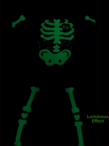 Διασυνοριακά Παιδικά Ρούχα Φθινόπωρο και Χειμώνας 2025 Παιδικά Κοστούμια για το Halloween Παιδικά Παντελόνια για μικρά και μεσαία μεγέθη Ρούχα για το σπίτι Πιτζάμες με φωσφοριζέ στάμπα Ρούχα