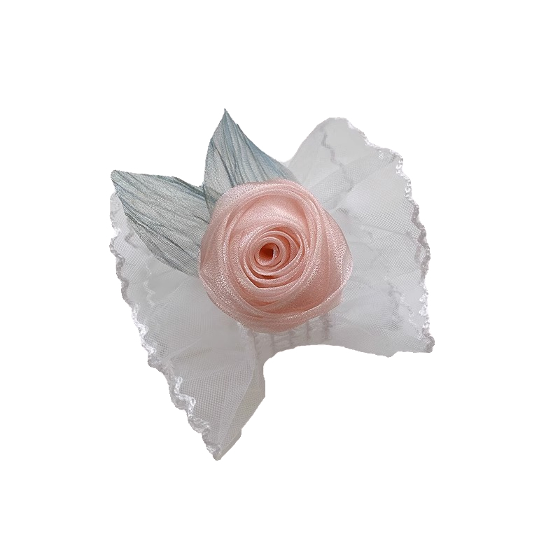 Riešo gėlė Tamsiai rožinė gėlė Raudona rankos rankovė Nėriniuota gėlė Raukšlėta apyrankė Moteriška suknelės rankovė