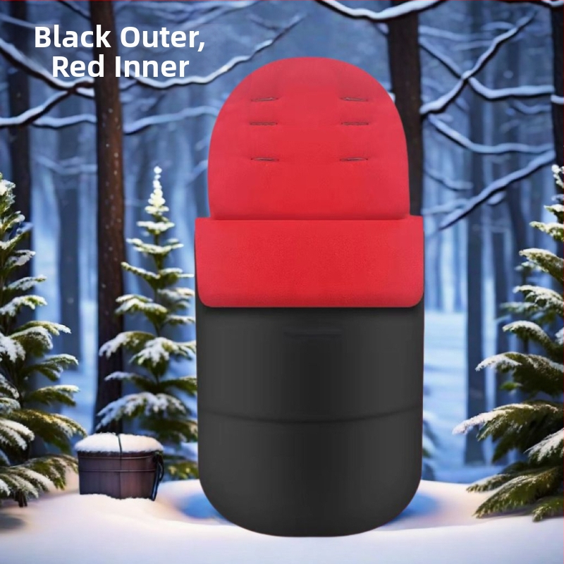 Jalutuskäru jalakate, jalutuskäru magamiskott, jalutuskäru vatipadi, lapsevankri tuulekindel kate, talvine paksendatud soe istmepadi