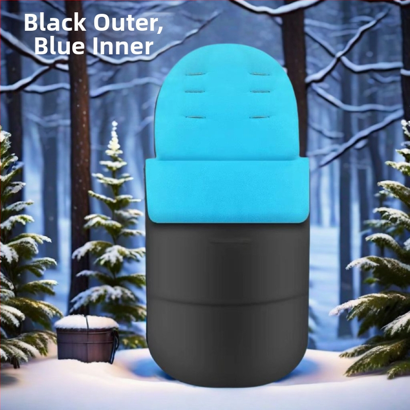 Jalutuskäru jalakate, jalutuskäru magamiskott, jalutuskäru vatipadi, lapsevankri tuulekindel kate, talvine paksendatud soe istmepadi