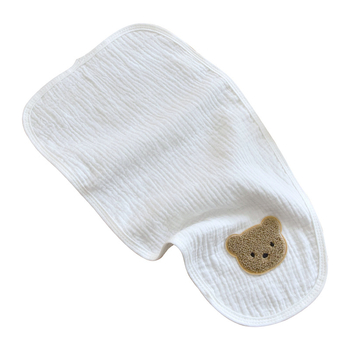 Kūdikio grynos medvilnės prakaitą sugeriantis rankšluostis. Kūdikio keturių sluoksnių marlės įklotas nugaros rankšluostis. Darželinukų kvėpuojantis prakaitą izoliuojantis ir prakaitą stabdantis rankšluostis.