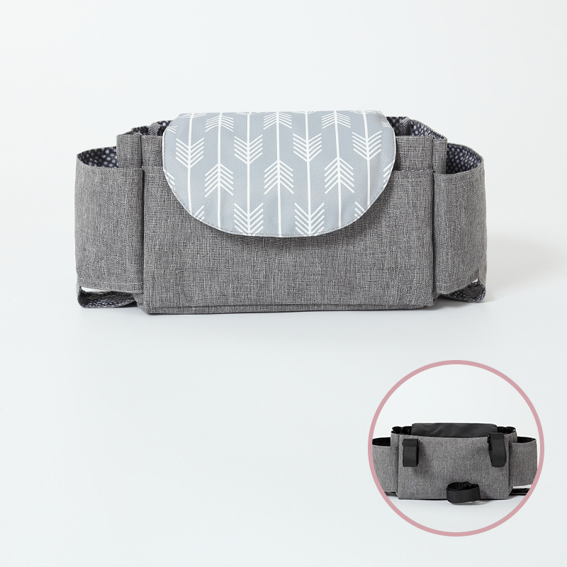 Beebikäru rippkott Jalutuskäru Multifunktsionaalne hoiukott Suure mahutavusega hoiukott Beebikäru tarvikud