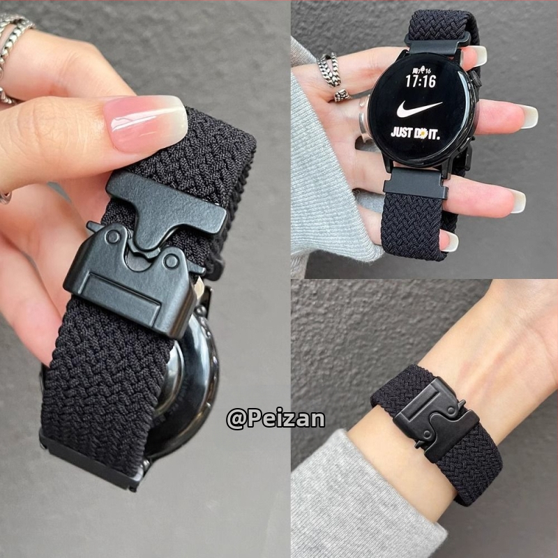 Glory Watch 5 rihmaga elastse punutud langevarjupandlaga Glory Honor käepael Glory 54 veinipunane