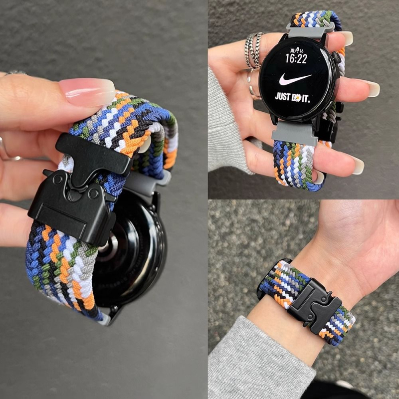 Glory Watch 5 rihmaga elastse punutud langevarjupandlaga Glory Honor käepael Glory 54 veinipunane