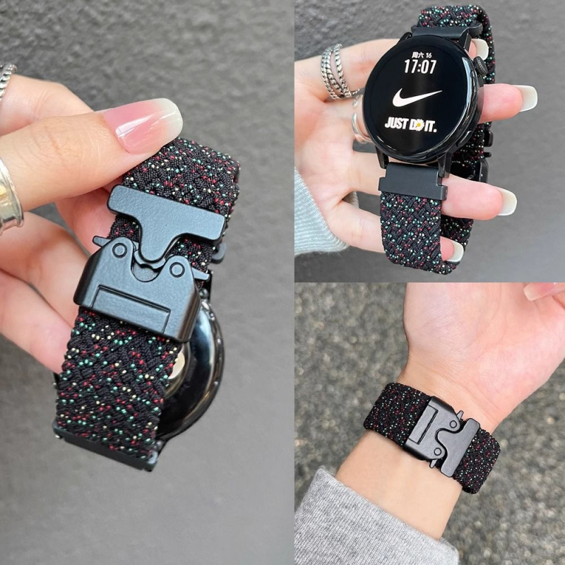 Glory Watch 5 rihmaga elastse punutud langevarjupandlaga Glory Honor käepael Glory 54 veinipunane