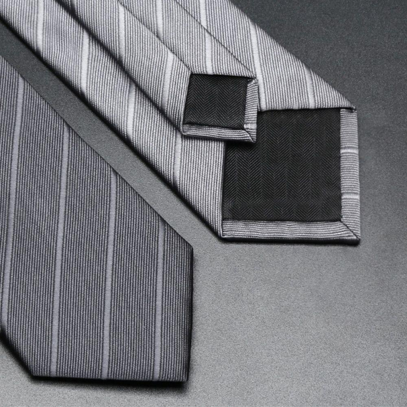 Meeste hall triibuline lips must käsitsi seotud lips tööks, äriks, pidulikuks riietuseks, härrasmehe pulmadeks, peigmehe lips